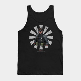 Solid Snake Retro Japanese Metal Gear Tank Top